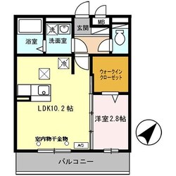 ラベニールの物件間取画像